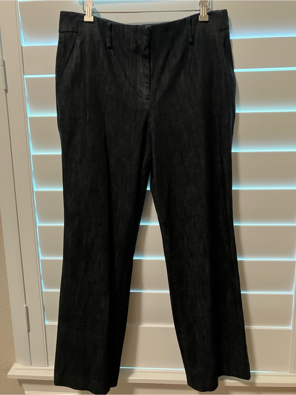 Talbots Blue Boot-Cut Dress Jeans
